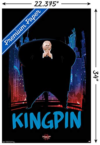 Trends International Marvel Spider-Man - Into The Spider-Verse - Kingpin Wall Poster, 22.375" x 34", Premium Unframed Version