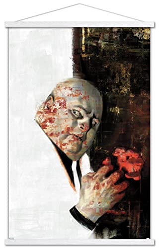 Trends International Marvel Comics-Kingpin-Daredevil #13 Wall Poster with Magnetic Frame, 22.375" x 34", Premium Print and White Hanger Bundle