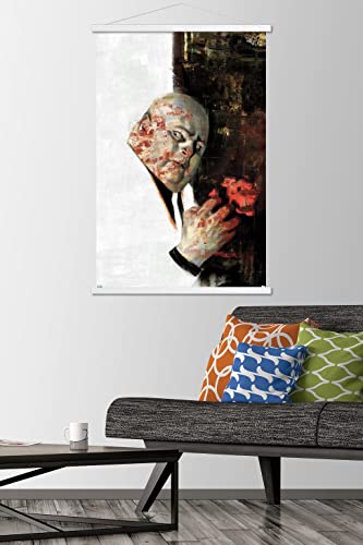Trends International Marvel Comics-Kingpin-Daredevil #13 Wall Poster with Magnetic Frame, 22.375" x 34", Premium Print and White Hanger Bundle