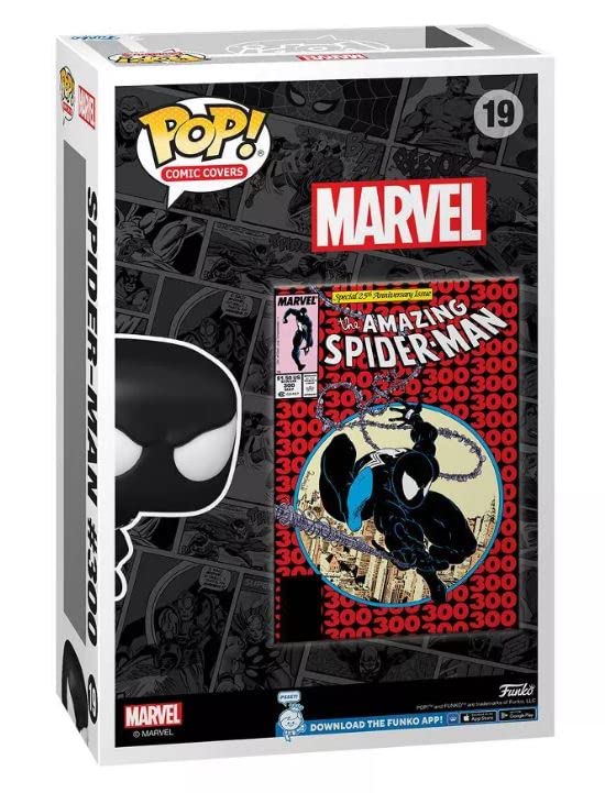 Funko Pop! Cover Art Marvel Collection Collectible Vinyl Figure Comic Covers (Spider Man 300)