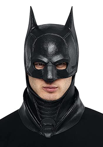Rubie's Men's DC Batman Movie Deluxe Overhead Latex Mask, As Shown, One Size
