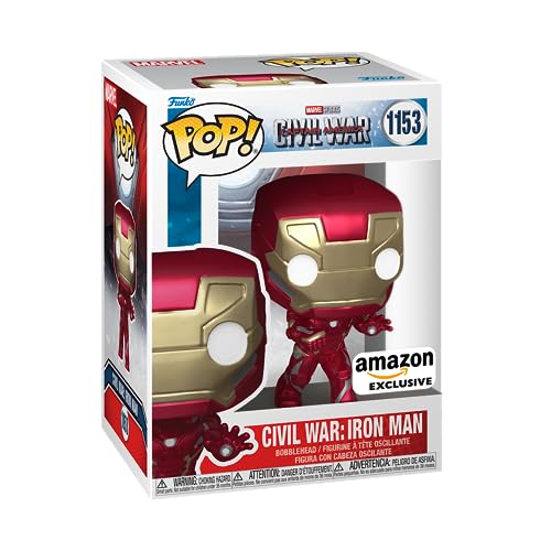Funko Pop! Marvel: Civil War Iron Man Figure