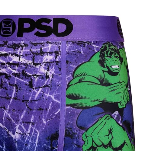 PSD Men's Hulk Boxer Briefs, Multi, S