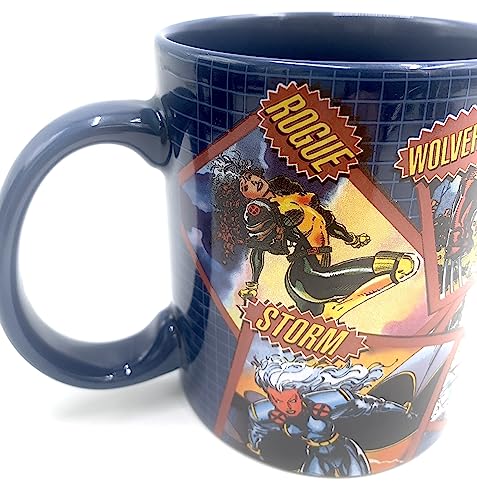 Silver Buffalo Marvel Comics X-Men Character Ceramic Coffee Mug, 20-Ounces - Wrap Around Graphics