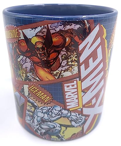 Silver Buffalo Marvel Comics X-Men Character Ceramic Coffee Mug, 20-Ounces - Wrap Around Graphics