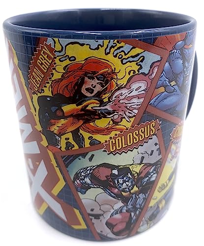 Silver Buffalo Marvel Comics X-Men Character Ceramic Coffee Mug, 20-Ounces - Wrap Around Graphics