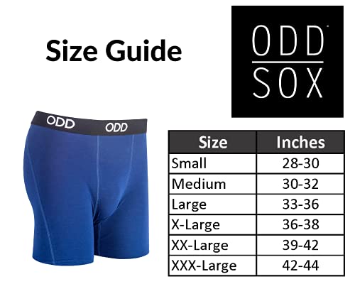 Odd Sox Men's Boxer Brief, Go Go Power Rangers, Fun Novelty Underwear, XX-Large