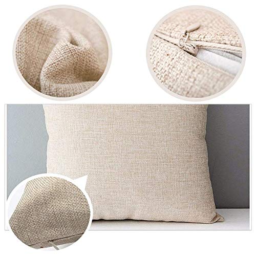 Qinqingo Super Hero Quote Pillow Covers Set of 4 Pow/Bam/Splash/Zap with Exclamation Pattern Art Comic Design Decorative Throw Pillow Covers Cushion Case for Sofa Couch (Comic, 18" x 18")