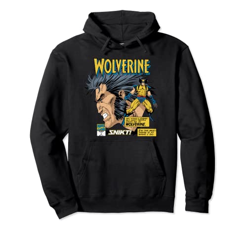 Wolverine Classic Logan Retro Hoodie Pullover Sweatshirt