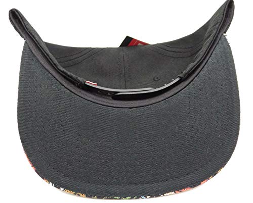 BIOWORLD Marvel Halftone Black Snapback Baseball Cap