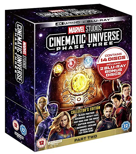 Marvel Studios Cinematic Universe Phase 3 Part 2 (6 Films) 4K Ultra HD + Blu-Ray