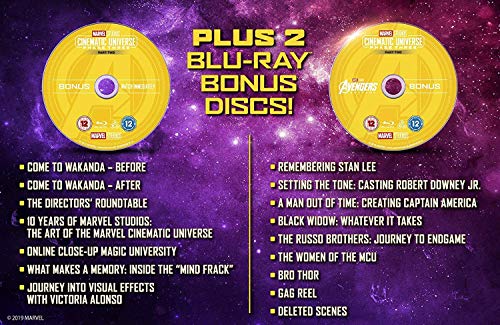 Marvel Studios Cinematic Universe Phase 3 Part 2 (6 Films) 4K Ultra HD + Blu-Ray