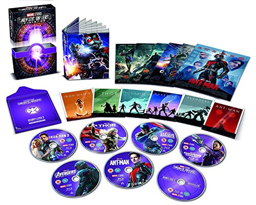 Marvel Cinematic Universe - Complete Phase One and Two - Marvel 12 Movies Bundling Blu-ray
