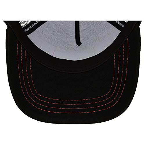 Marvel Deadpool A-Frame Trucker Adjustable Snapback Hat Black/Red