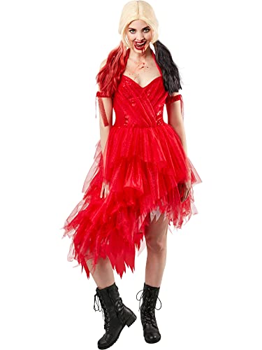 Rubie's Women's DC Comics Suicide Squad 2 Harley Quinn Costume Dress, As Shown, Small
