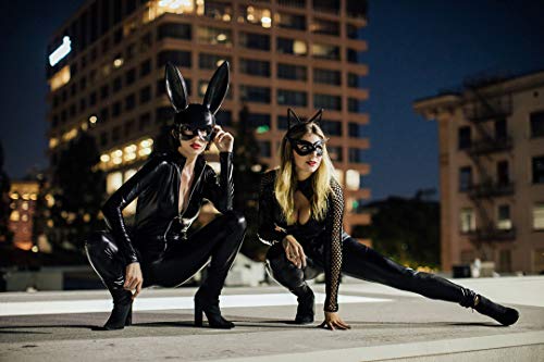 Leg Avenue Women's Wicked Kitty Adult Sized Costumes, Black, Medium US