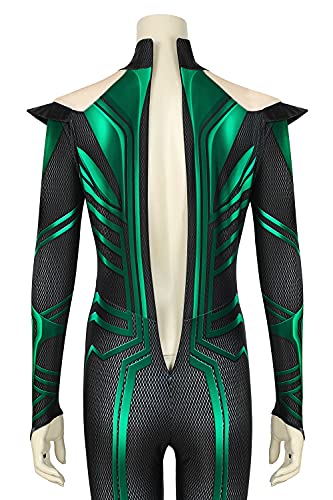 Women's Super Villain Goddess Costume Halloween Cosplay Jumpsuit Bodysuit S