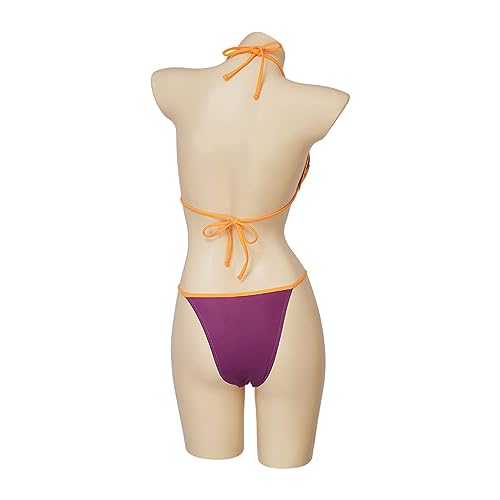 MelangCos Princess Zelda Cosplay Costume Sexy Lingerie Outfit for Women Girls (XXL, Purple)