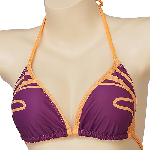 MelangCos Princess Zelda Cosplay Costume Sexy Lingerie Outfit for Women Girls (XXL, Purple)