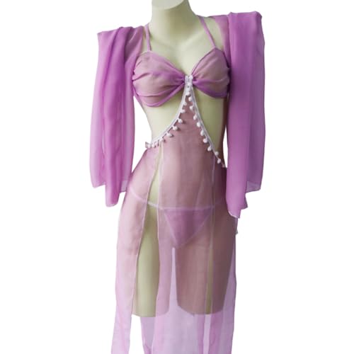 SINROYEE Women Cosplay Costume Sexy Cosplay Lingeries Anime Maid Dress Halloween Cat Egyptian or Chinaese Classical Cosplay Outfit (7)