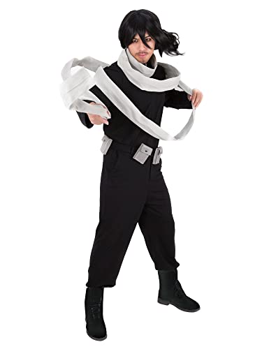 miccostumes Men's Anime Hero Cosplay Costume with Scarf Belt (M)