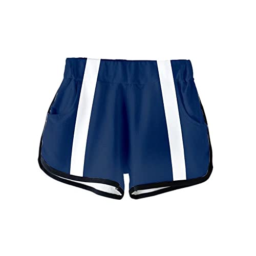 XIAMUSZ Boku No Hero Academia 2 Piece Outfit Shorts Shirt Halloween Cosplay Costume (M, Color 11)