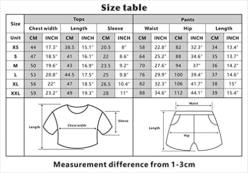 XIAMUSZ Boku No Hero Academia 2 Piece Outfit Shorts Shirt Halloween Cosplay Costume (M, Color 11)