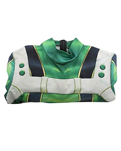 miccostumes Women's Anime Hero Cosplay Costume Battle Suit 3D Printed Bodysuit(Large, Green)
