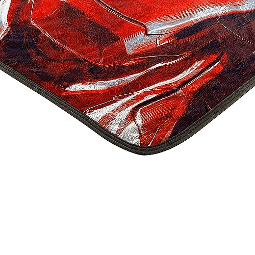 Northwest Avengers Micro Raschel Throw Blanket, 46" x 60", Iron Man's Threat