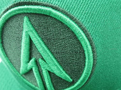 Green Arrow Logo Solid Green Snapback