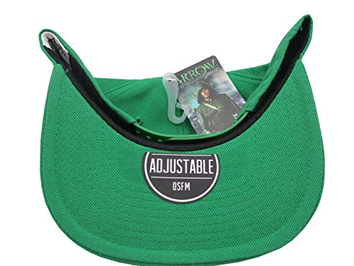 Green Arrow Logo Solid Green Snapback