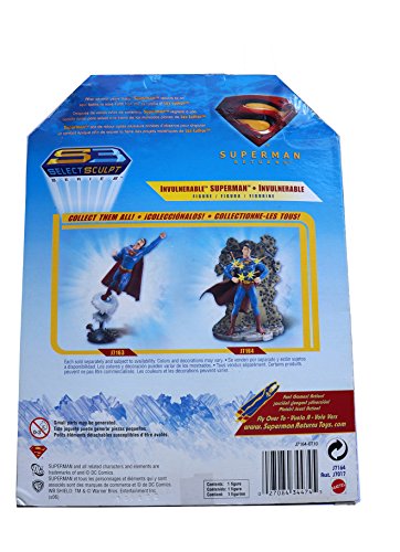 Mattel Mattel Superman Select Sculpture - Invulnerable Man of Steel