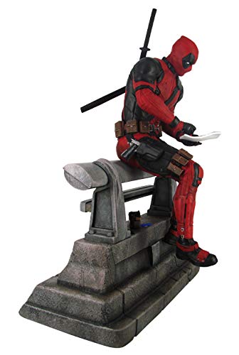 Deadpool Movie Version Statue, Marvel Premier Collection, Multicolor