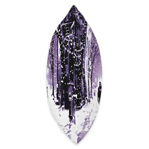 Marvel Hawkeye Snowy Landscape Throw Pillow, 18x18, Multicolor