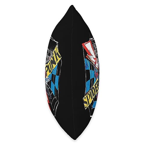 Marvel Man: Across Verse Spider-Punk Web Throw Pillow, 16x16, Multicolor