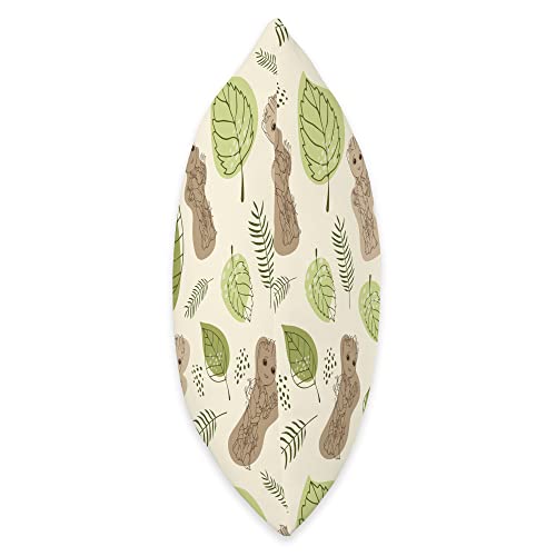 Marvel Studios I Am Groot Leaf Print Throw Pillow, 16x16, Multicolor