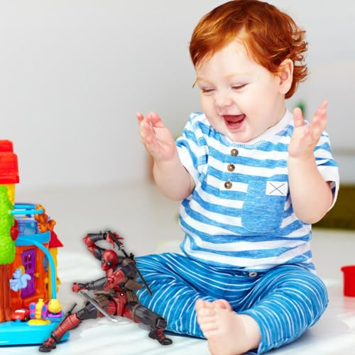 ZKTSRY Anime Action Figure,Removable and Replaceable Face,Collectible Statue Action Figures Anime Desktop Decoration Ornaments Gift