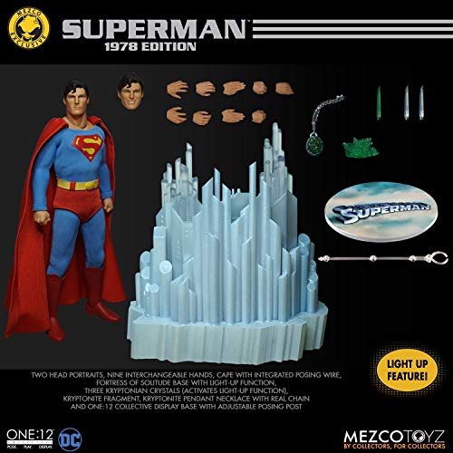 Mezco Toyz DC One:12 Collective Superman Exclusive Action Figure [1978 Version]