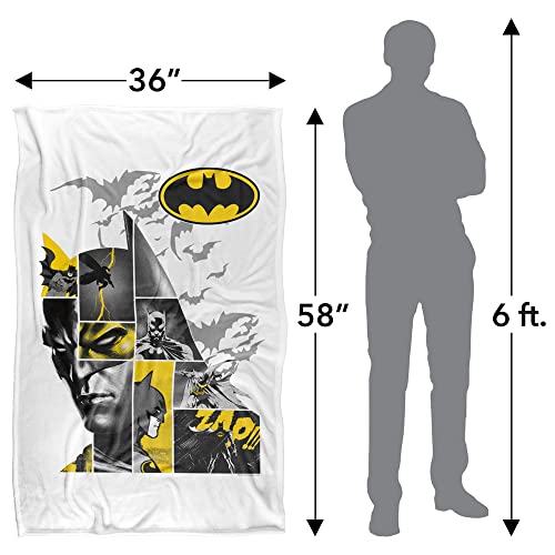Batman Long Live Silky Touch Super Soft Throw Blanket 36" x 58",Long Live