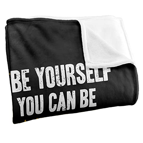 Batman Be Batman Silky Touch Super Soft Throw Blanket 36" x 58",Be Batman