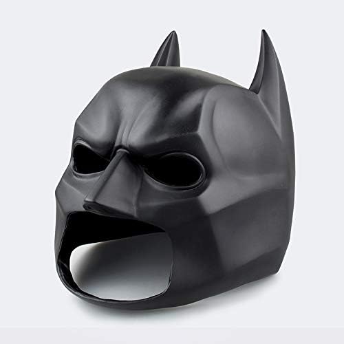 Superhero Mask Soft Latex Arkham City The Dark Knight Rise Men's Bat Costume Props (A)