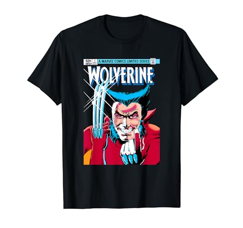 Marvel X-Men Limited Series Wolverine Comic Book Cover T-Shirt