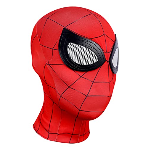 Fvrkiafa Superhero Mask, Super Hero Mask Spider Mask Halloween Mask for Men Adult Kids for Cosplay Party