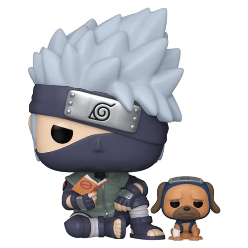 Funko Pop! Animation: Naruto Shippuden - Kakashi Hatake with Pakkun, Special Edition Multicolor Exclusive Vinyl Collectable #1338