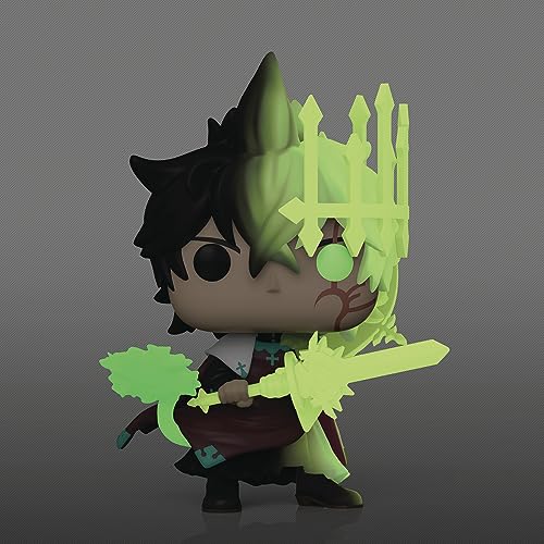 Pop! Animation: Black Clover - Yuno Spirit of Zephyr (Glow-in-The-Dark) PX Vinyl Figure