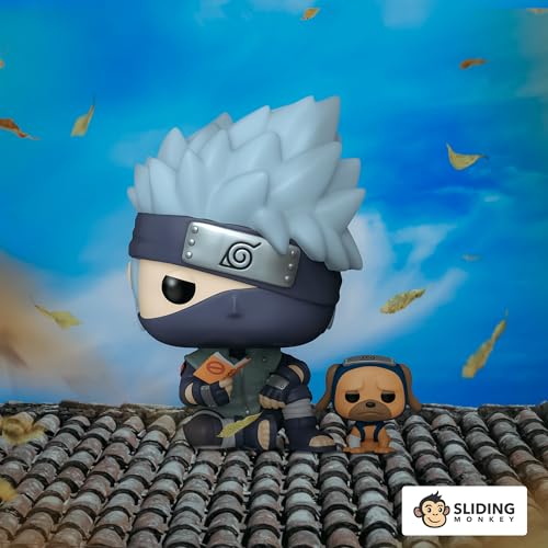 Funko Pop! Animation: Naruto Shippuden - Kakashi Hatake with Pakkun, Special Edition Multicolor Exclusive Vinyl Collectable #1338