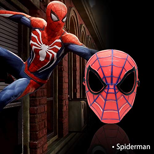 Avazera Hulk mask for Kids，Superhero Costumes Children's Birthday Parties, Hulk Toys Gifts for Halloween Cosplay Parties (Superhero 4-piece)