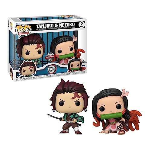 Funko POP! Animation: Demon Slayer Tanjiro & Nezuko 2 Pack Exclusive