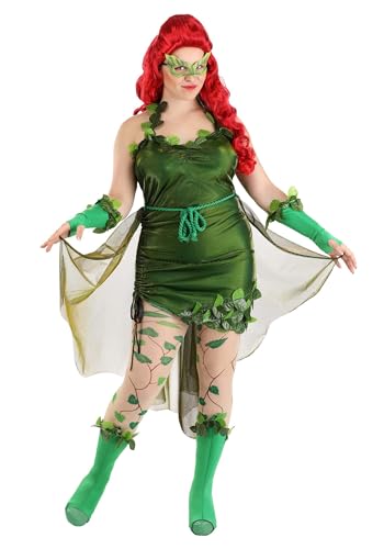 Lethal Beauty Costume Large Green