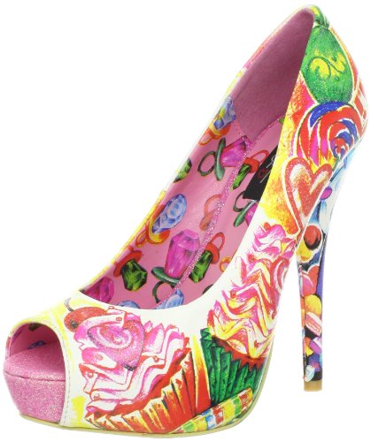 Iron Fist Women's Sweets for My Sweet Platform Pump,Multi,7 M US